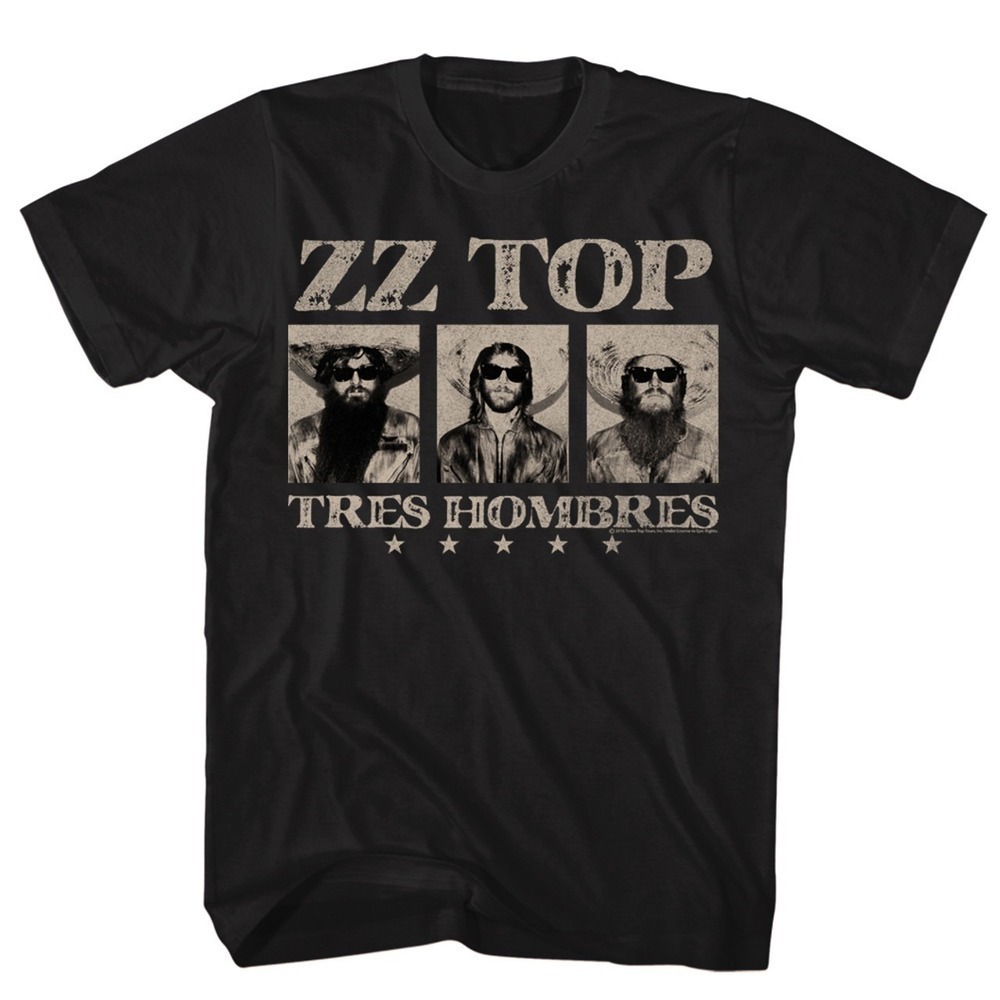 ZZ Top Tres Hombres Album Rock Band Fan Unisex T-Shirt